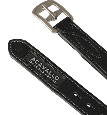 Acavallo Stirrup Leathers with Nylon Core