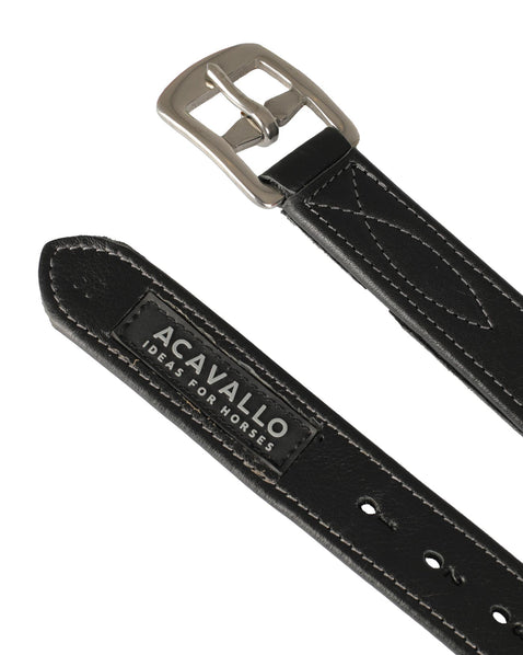 Acavallo Stirrup Leathers with Nylon Core