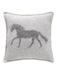 Horse Grey Cushion