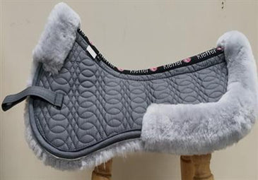 Kieffer Merino Fleece Half Pad Grey