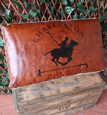 Charleston Polo Handmade Cushion
