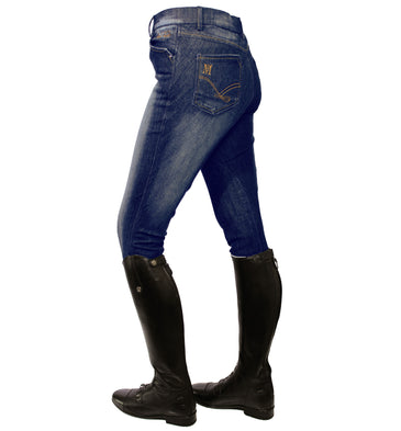 Mark Todd Ladies Dark Denim Breeches