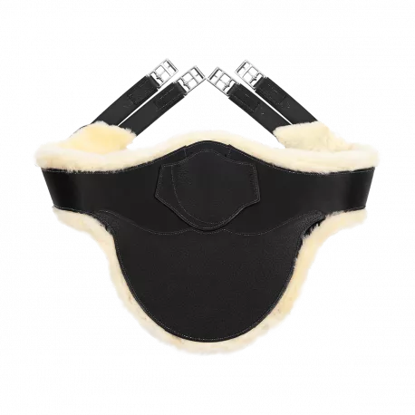 Belly Guard Girth with Removeable Artificial Sheepskin Lining