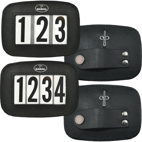 Bridle/Saddle Blanket Leather Number Holders