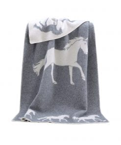 Grey Big Horse Blanket